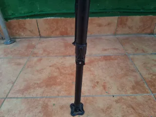 Mesa plegable bambú y aluminio