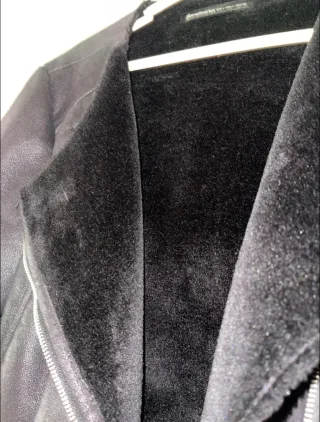 Chaqueta Stradivarius Negra Talla L