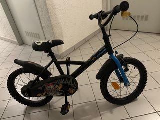 Bicicleta infantil azul