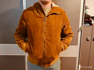 Chaqueta de pana con borreguito Lefties talla M