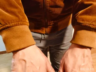 Chaqueta de pana con borreguito Lefties talla M