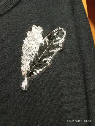 Vestido de punto suave y muy abrigadito