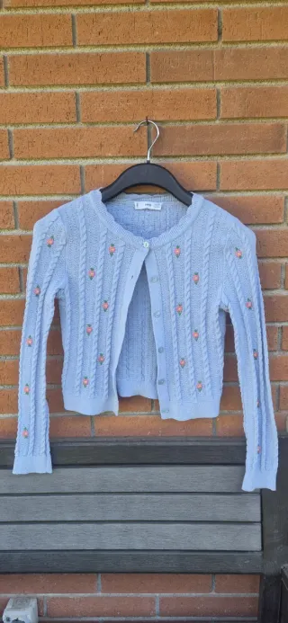 Chaqueta Mango bordada flores