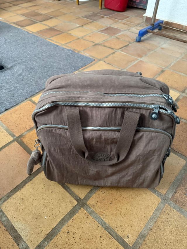 Valigia da cabina Kipling portatile marrone