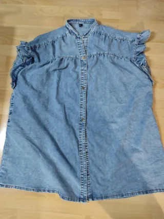 Vestido vaquero oversize