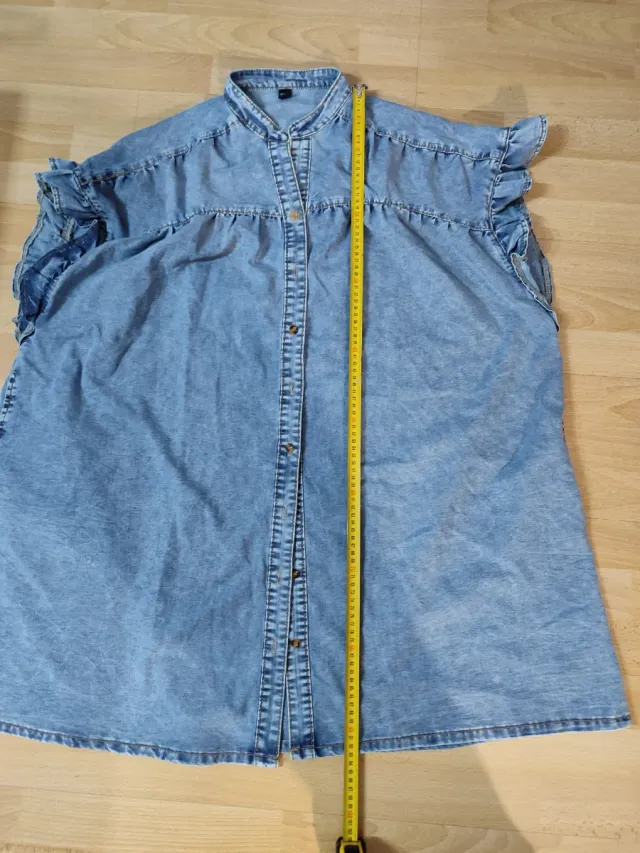 Vestido vaquero oversize