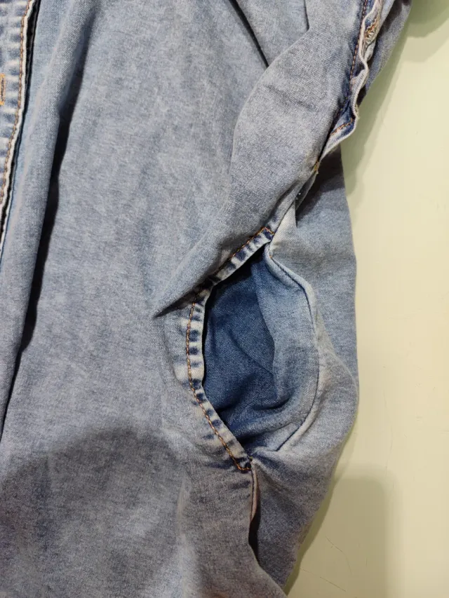 Vestido vaquero oversize