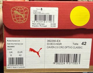 Zapatillas puma caven 2.0