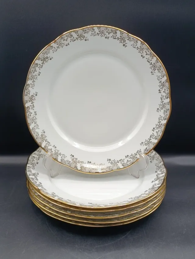 Set 12 platos porcelana francesa Bayona