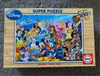 Puzzle Madera Educa Disney 100 Piezas