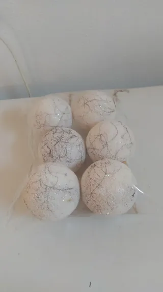 Addobbi Natalizi Vetro Blu