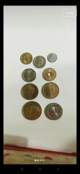 Moneda de 1999 s/c (500,200,100,100,50,25,10,5 y 1