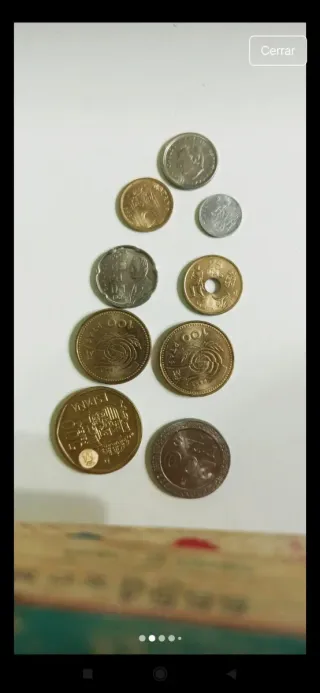 Moneda de 1999 s/c (500,200,100,100,50,25,10,5 y 1