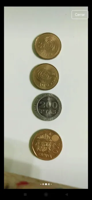 Moneda de 1999 s/c (500,200,100,100,50,25,10,5 y 1