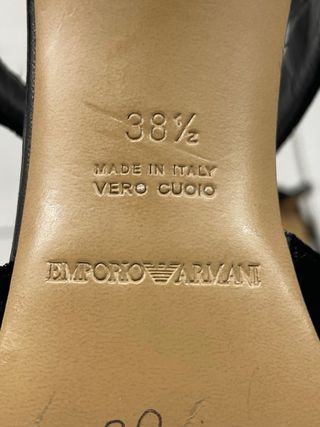 Scarpe Emporio Armani Nere Tacco