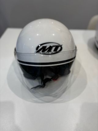 Casco Moto Jet Talla S Blanco