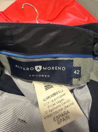 Traje Álvaro Moreno Chaqueta y Pantalón