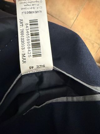 Traje Álvaro Moreno Chaqueta y Pantalón