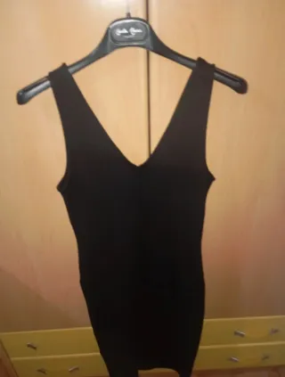 Vestido Negro Zara