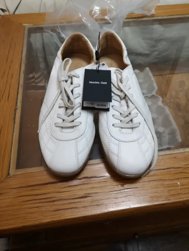 Zapatillas Massimo Dutti Blancas