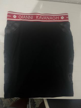 Falda Gianni Kavanagh Negra Malla
