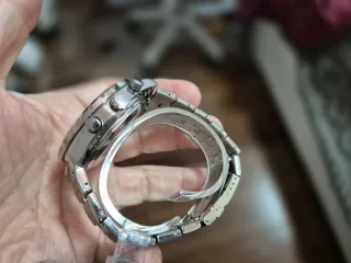 Reloj Jargar Cronógrafo Negro/Plateado