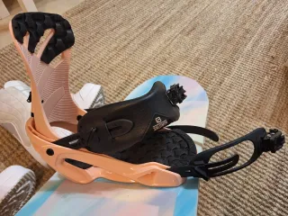 Tabla Snowboard y Botas Salomon