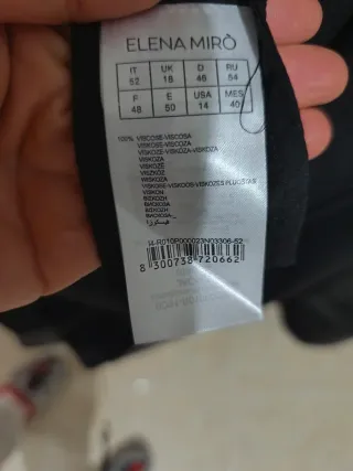 Chaqueta Elena Miró Negra