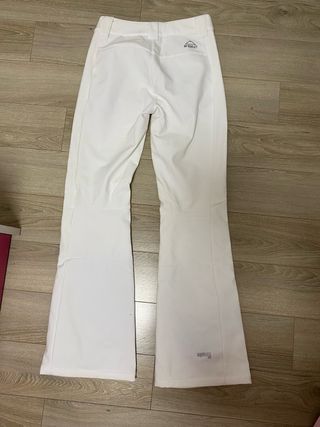 Pantalones de esquí blancos