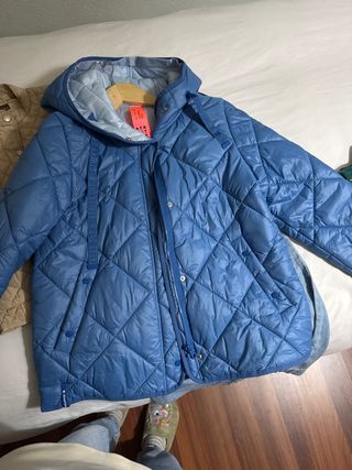 Cazadora acolchada STREET ONE azul talla S