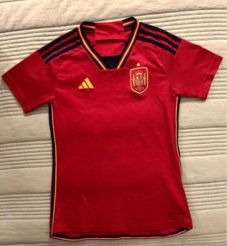 Camiseta España Fútbol Infantil Adidas