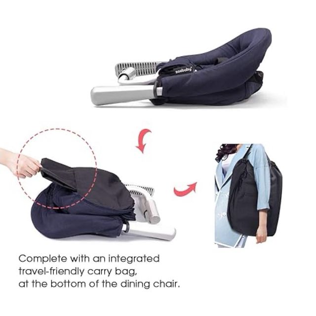 Silla trona NUEVA Portátil plegable Seebaby