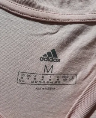 Camiseta Adidas corta rosa Talla M
