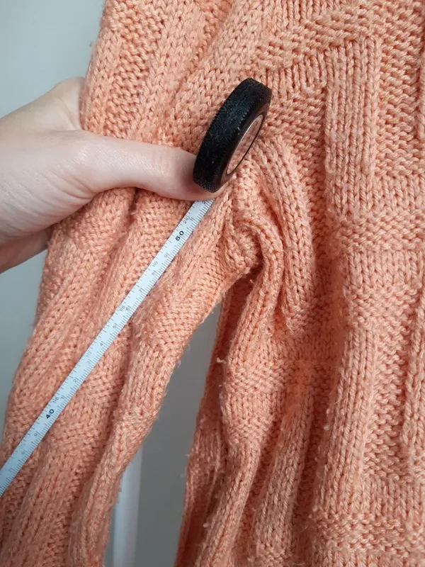 Jersey de lana tejido a mano invierno