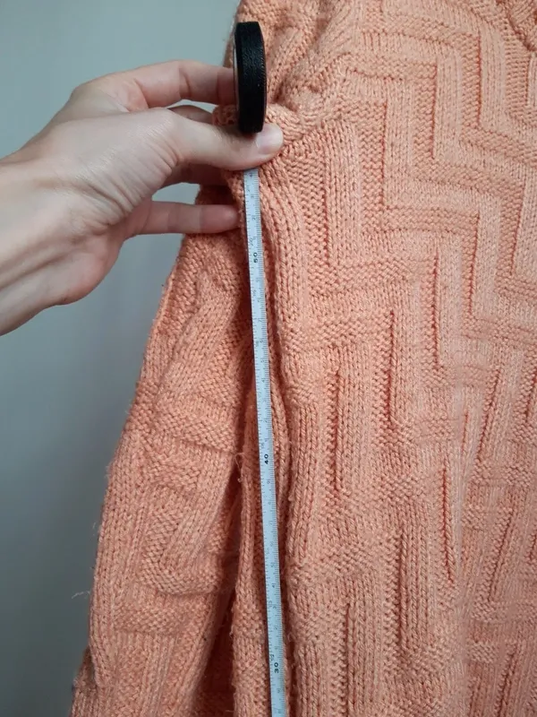 Jersey de lana tejido a mano invierno