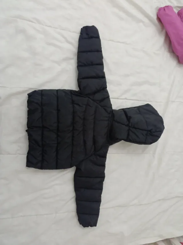 Chaqueta acolchada Nike negra