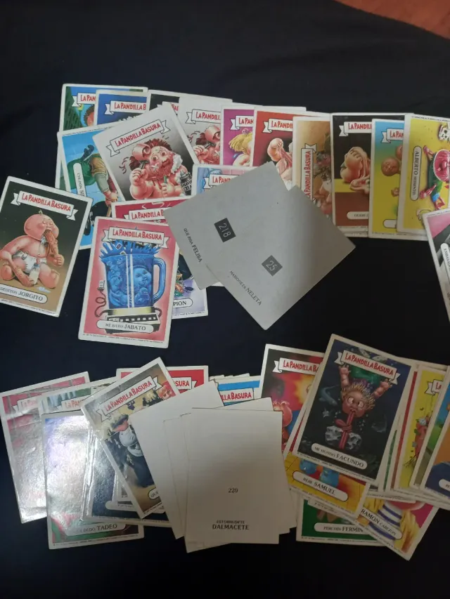 Cartas La Pandilla Basura