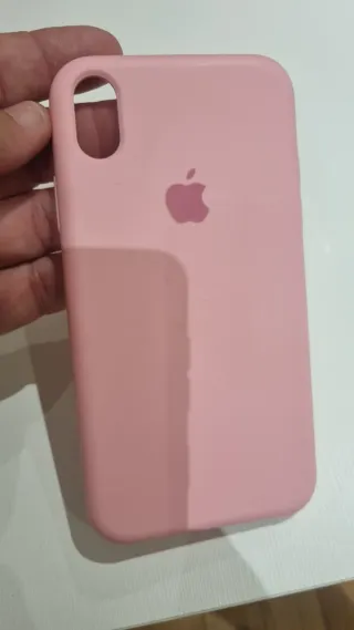 Custodia rosa iPhone XR Apple