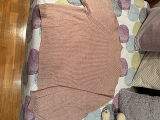 Jersey rosa palo cuello alto