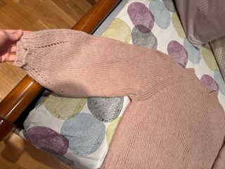 Jersey rosa palo cuello alto