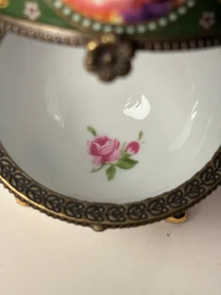 Uovo Limoges Porcellana da Collezione