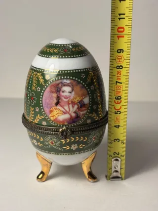 Uovo Limoges Porcellana da Collezione