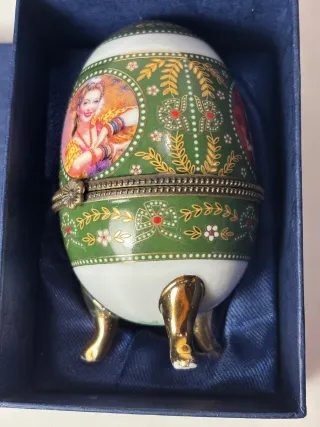 Uovo Limoges Porcellana da Collezione