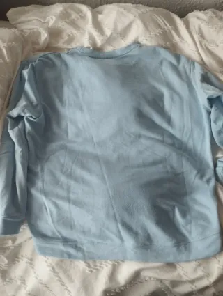 Sudadera fina con estampado de espacio