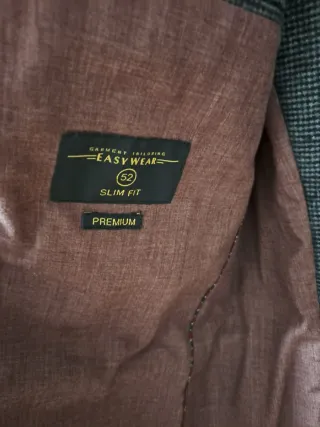 Americana Easy Wear Azul/Gris