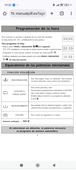 Microondas Fagor MW4 245 GEX Encastrable