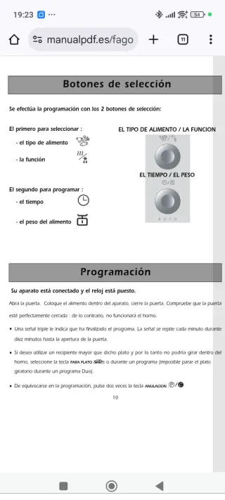 Microondas Fagor MW4 245 GEX Encastrable
