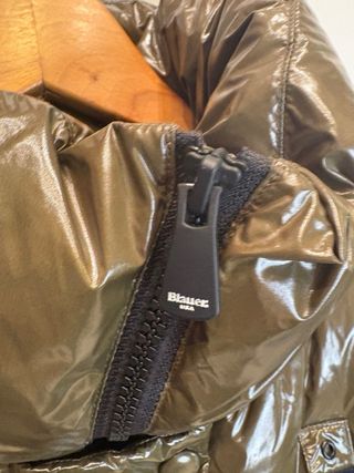 Chaqueta Blauer Verde Oliva Brillante