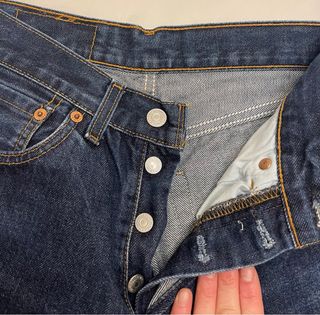 Jeans Levi's Azules 501 L27, W32