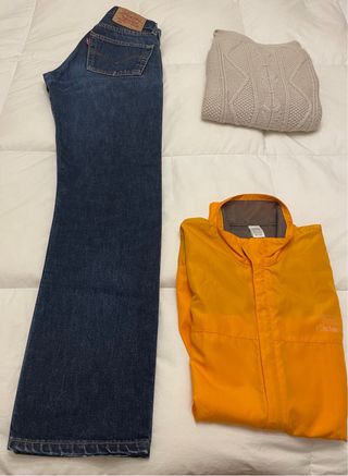 Jeans Levi's Azules 501 L27, W32